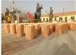仿魚(yú)簍玻璃鋼造型垃圾桶制作完成